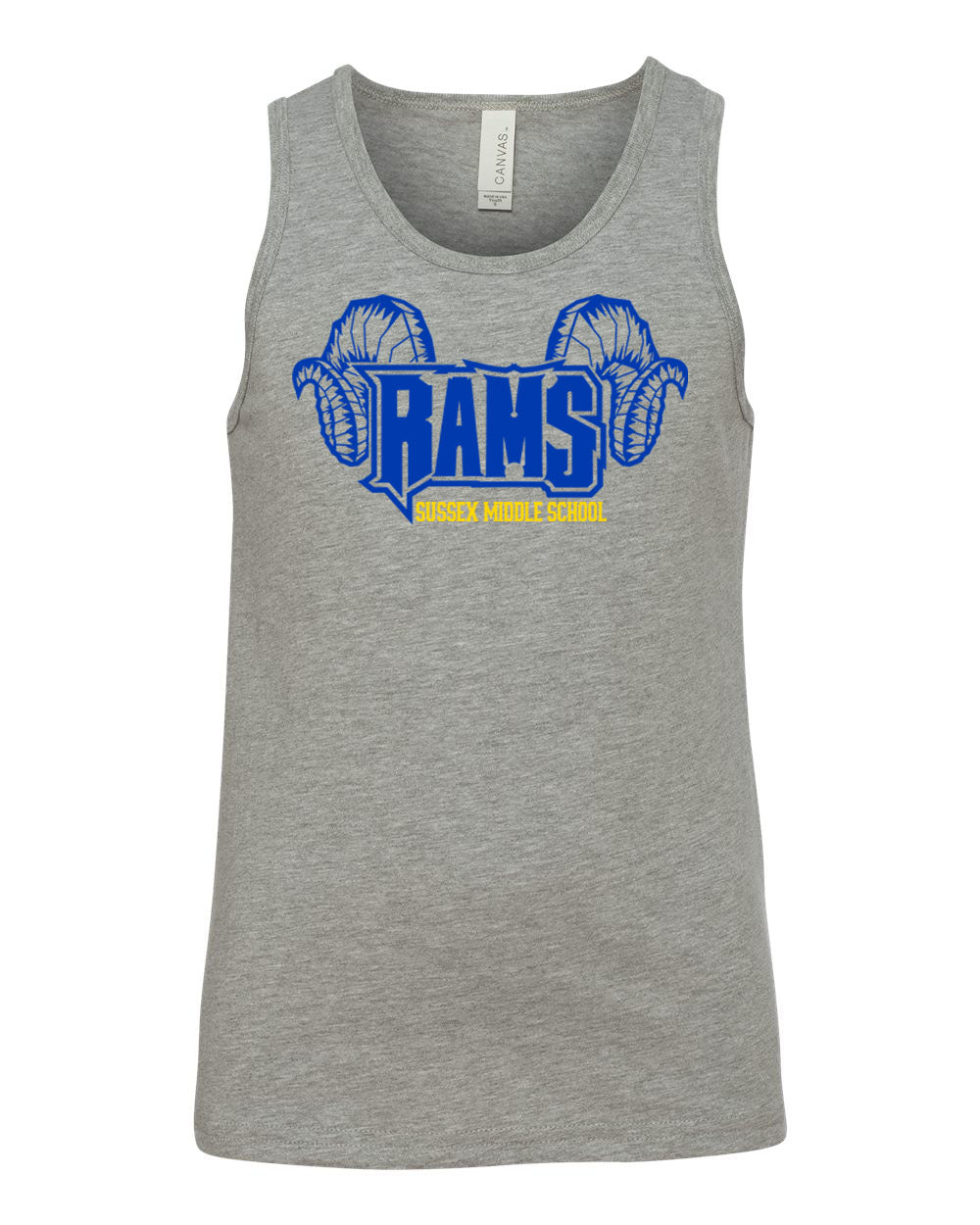 Sussex Middle design 1 Muscle Tank Top