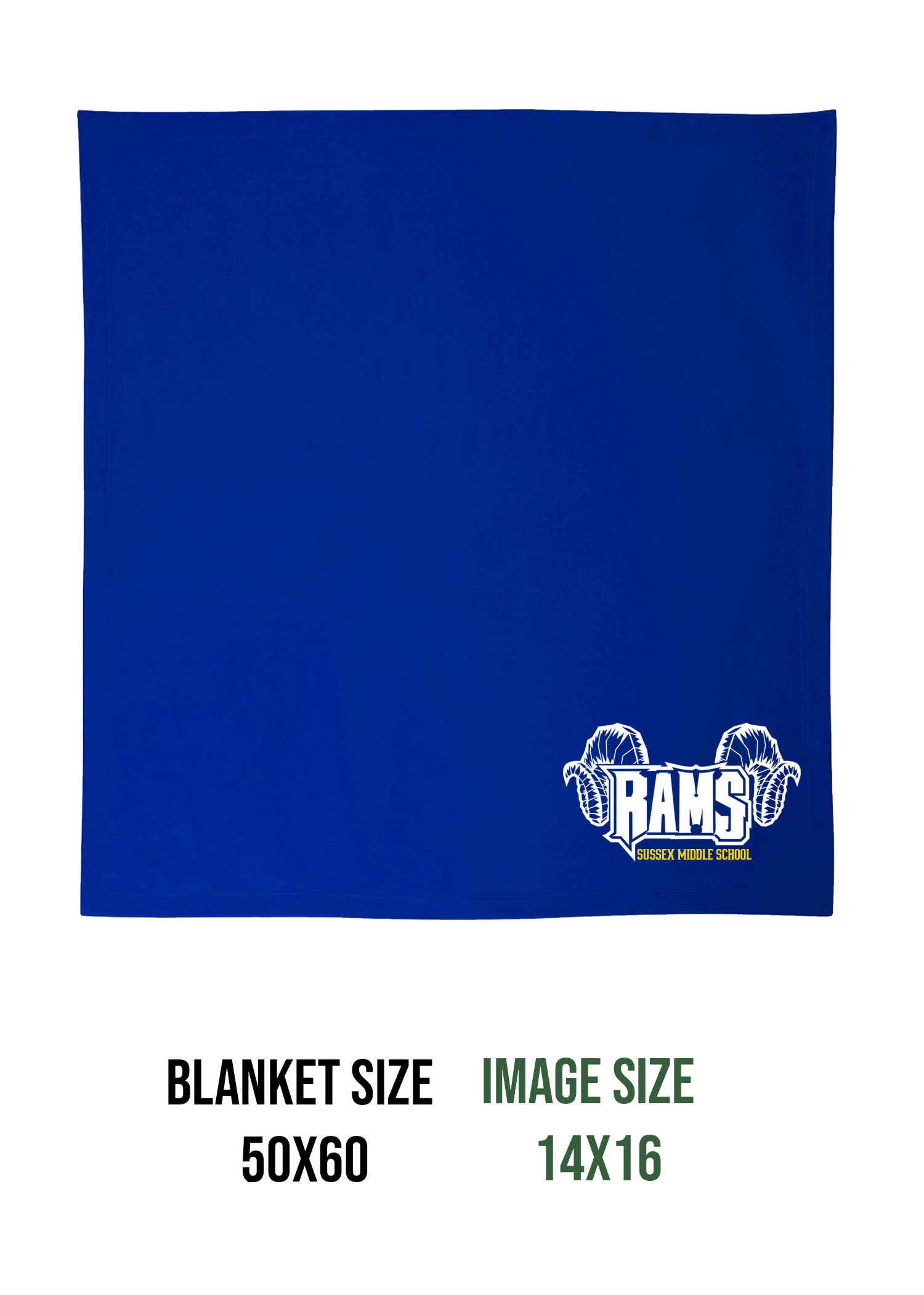 Sussex Middle Design 1 Blanket