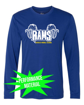 Sussex Middle Performance Material Design 1 Long Sleeve Shirt