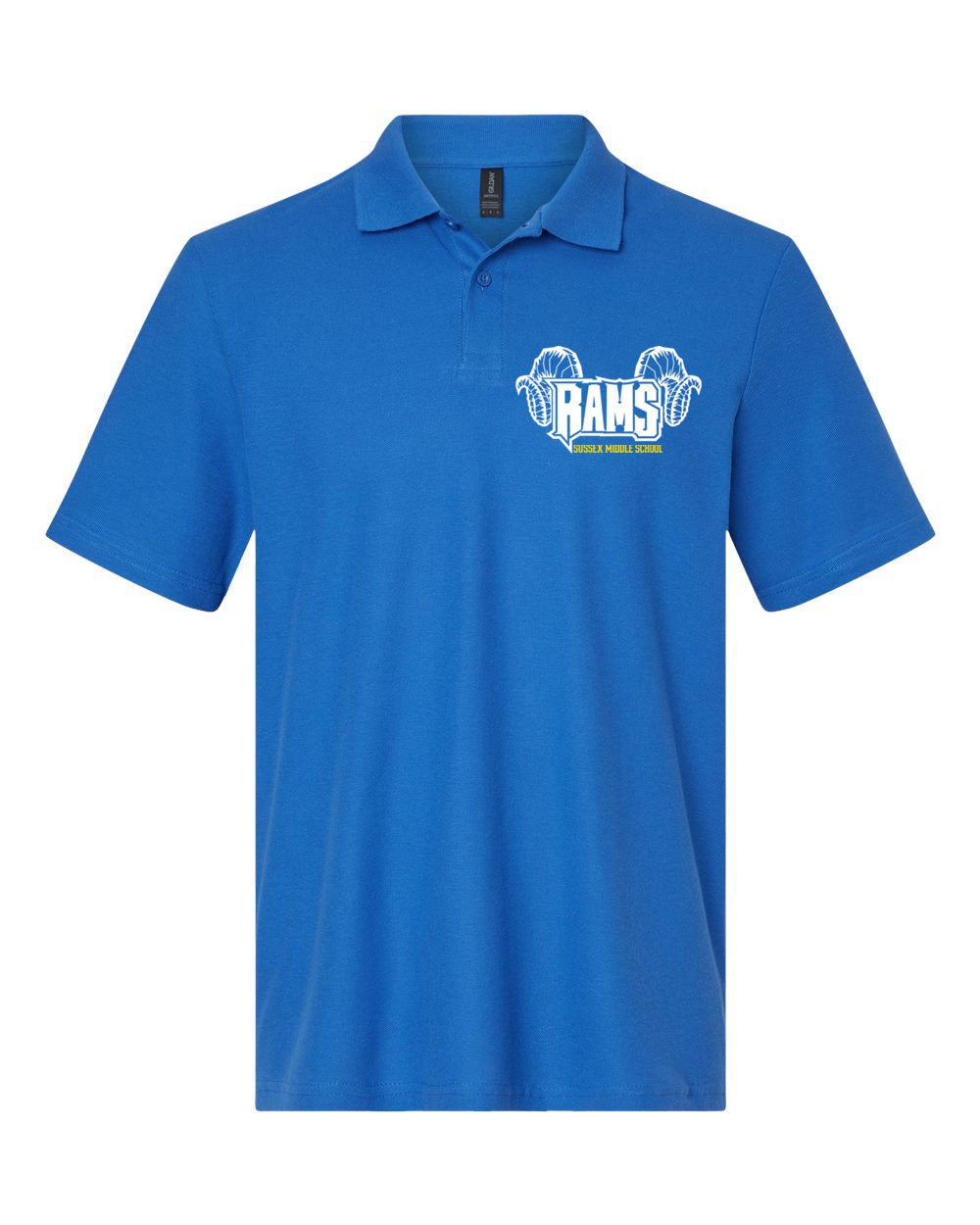 Sussex Middle design 1 Polo T-Shirt