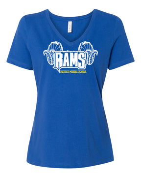 Sussex Middle Design 1 V-neck T-Shirt