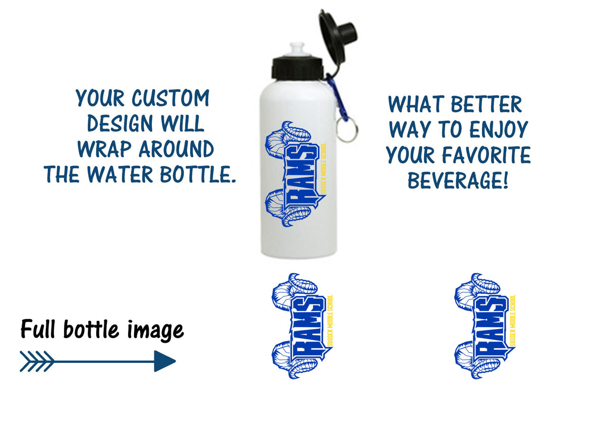 Sussex Middle Design 1 Water Bottle