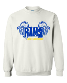 Sussex Middle Design 1 non hooded sweatshirt