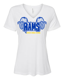 Sussex Middle Design 1 V-neck T-Shirt