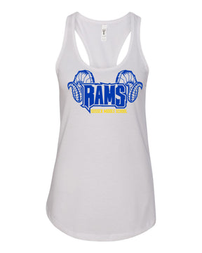 Sussex Middle Design 1 Racerback Tank Top