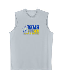 Sussex Middle Design 2 Men's performance Tank Top