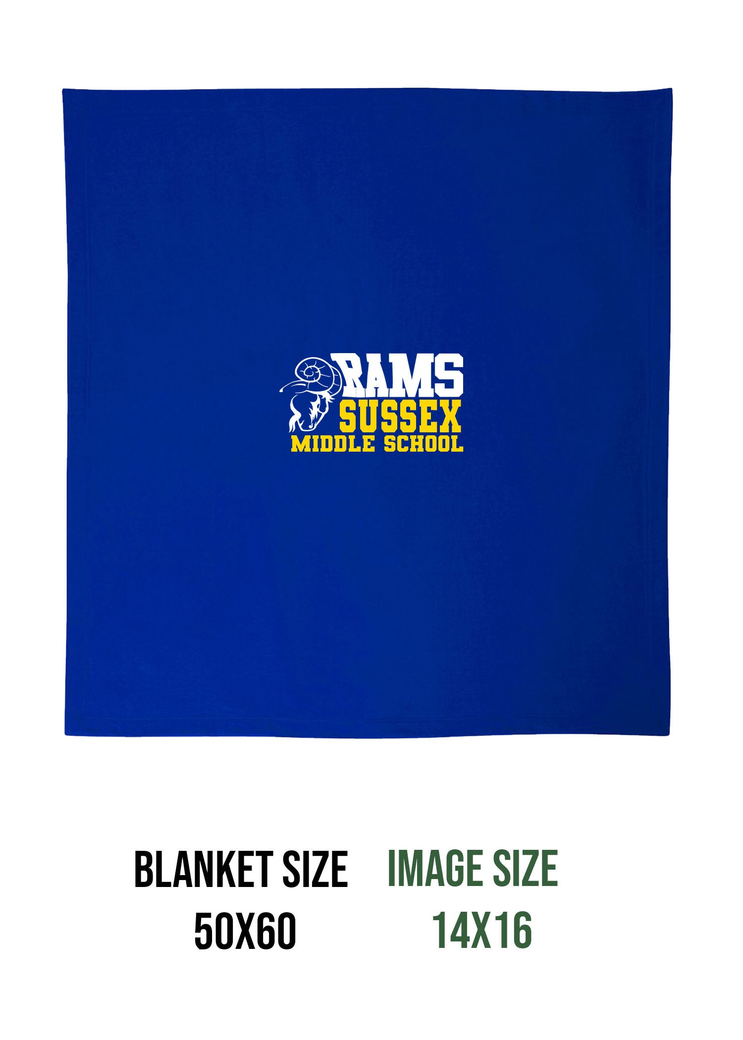 Sussex Middle Design 2 Blanket