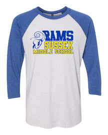 Sussex Middle Design 2 raglan shirt