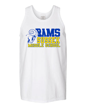 Sussex Middle design 2 Muscle Tank Top