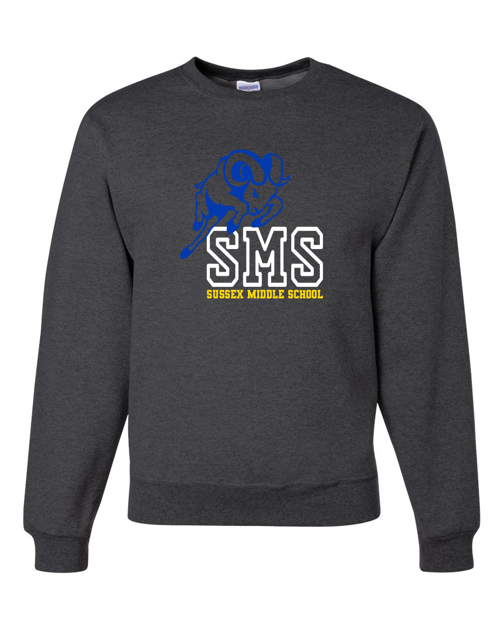 Sussex Middle Design 3 non hooded sweatshirt