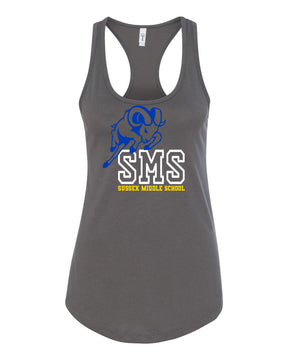 Sussex Middle Design 3 Racerback Tank Top