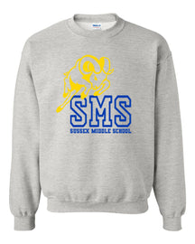 Sussex Middle Design 3 non hooded sweatshirt