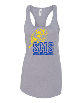 Sussex Middle Design 3 Racerback Tank Top