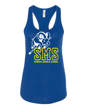 Sussex Middle Design 3 Racerback Tank Top