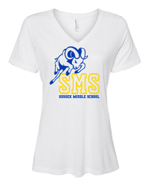 Sussex Middle Design 3 V-neck T-Shirt