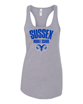 Sussex Middle Design 4 Racerback Tank Top