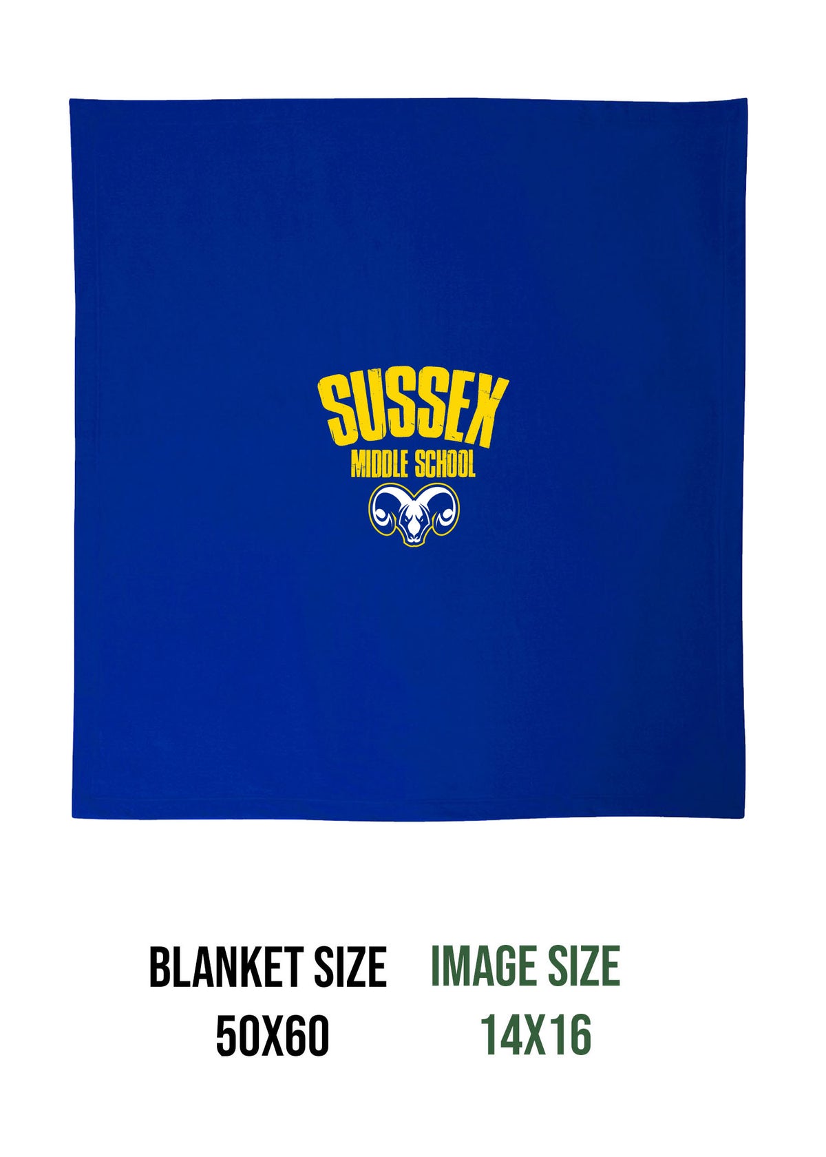 Sussex Middle Design 4 Blanket