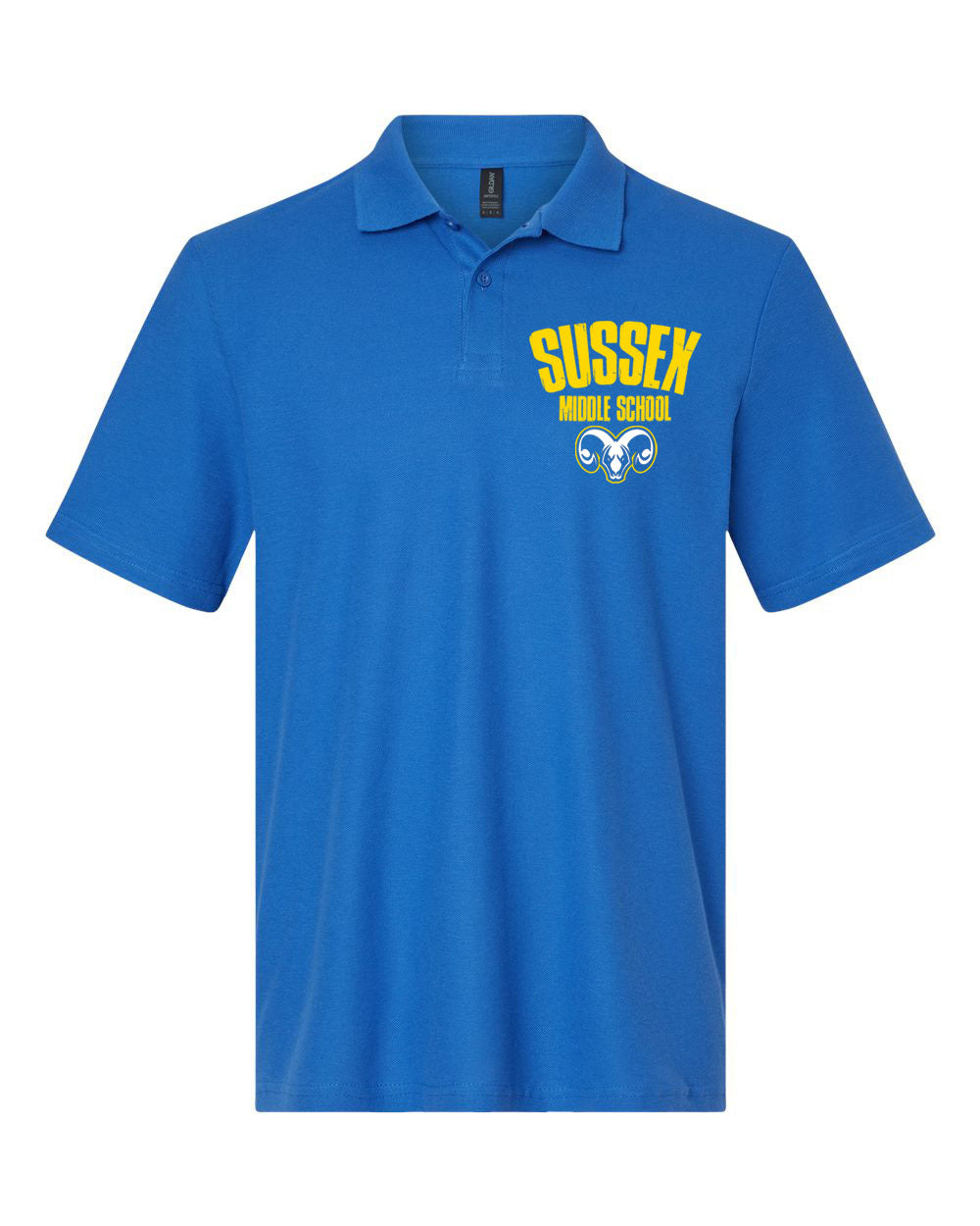 Sussex Middle design 4 Polo T-Shirt