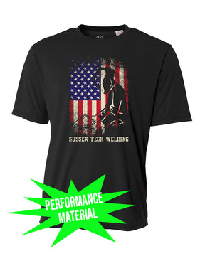 Sussex tech Welding Performance Material design 5 T-Shirt