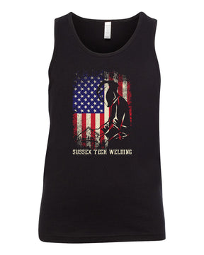 Tech Welding design 5 Muscle Tank Top