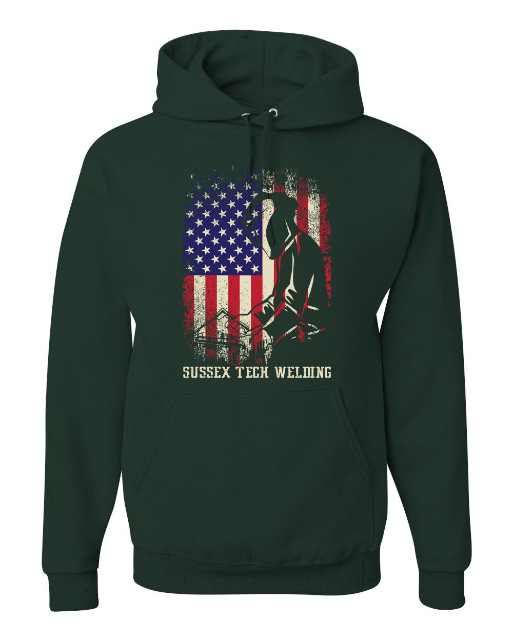 Sussex Tech Welding Design 5 Hooded Sweatshirt