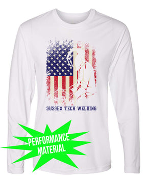 Sussex Tech Welding Performance Material Design 5 Long Sleeve Shirt