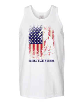 Tech Welding design 5 Muscle Tank Top