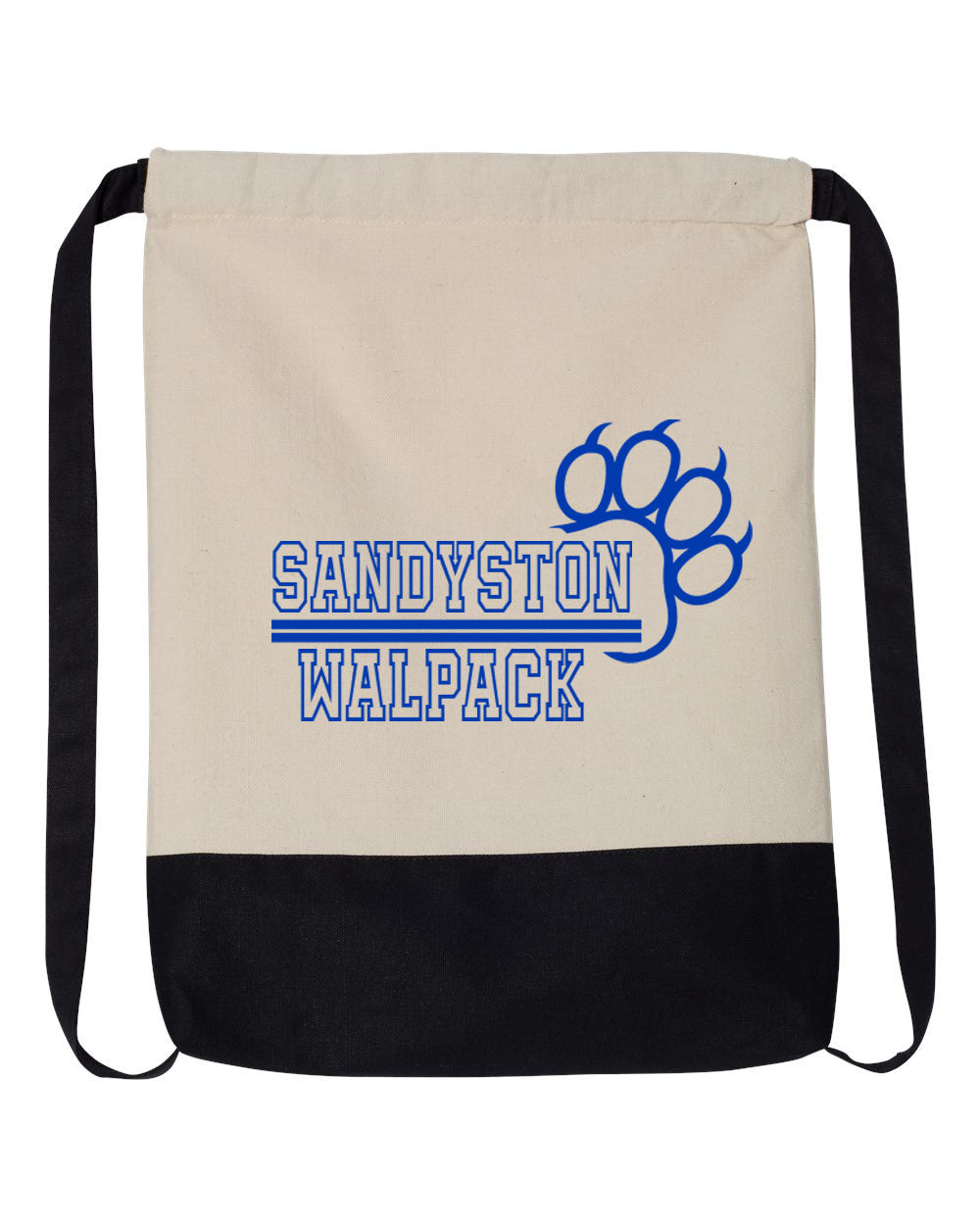 Sandyston Walpack design 16 Drawstring Bag