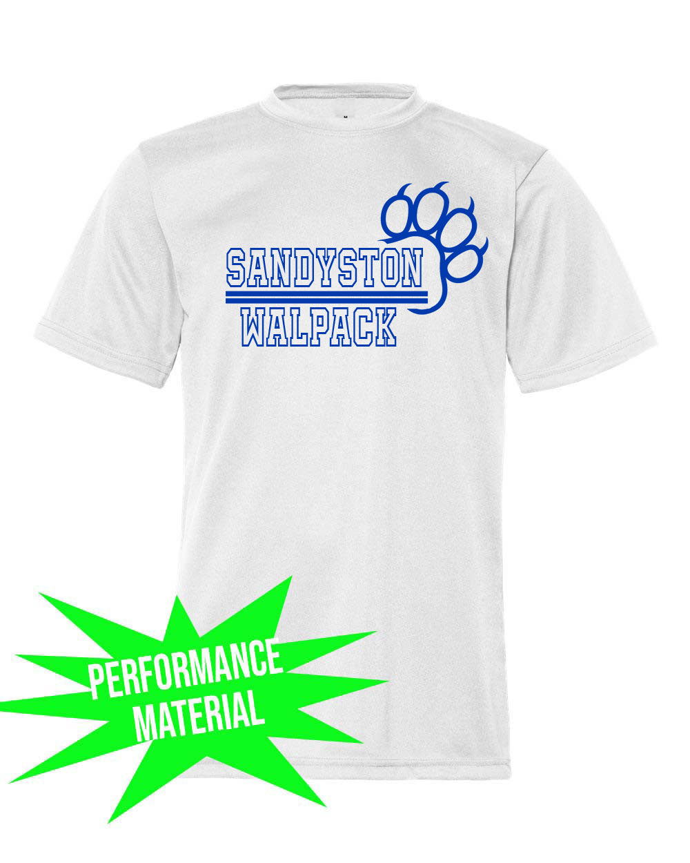Sandyston Walpack Performance Material T-Shirt Design 16