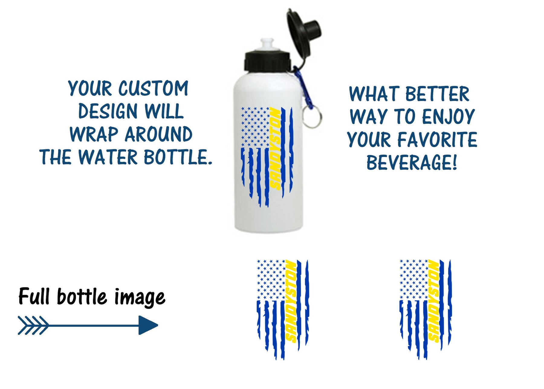 Sandyston Walpack Design 17 Water Bottle