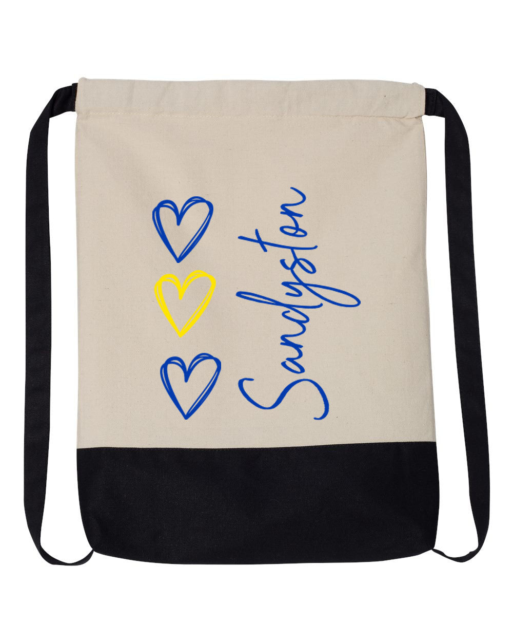 Sandyston Walpack design 18 Drawstring Bag