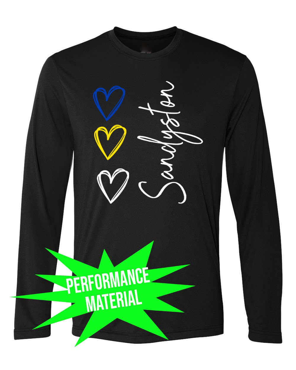 Sandyston Walpack Performance Material Design 17 Long Sleeve Shirt