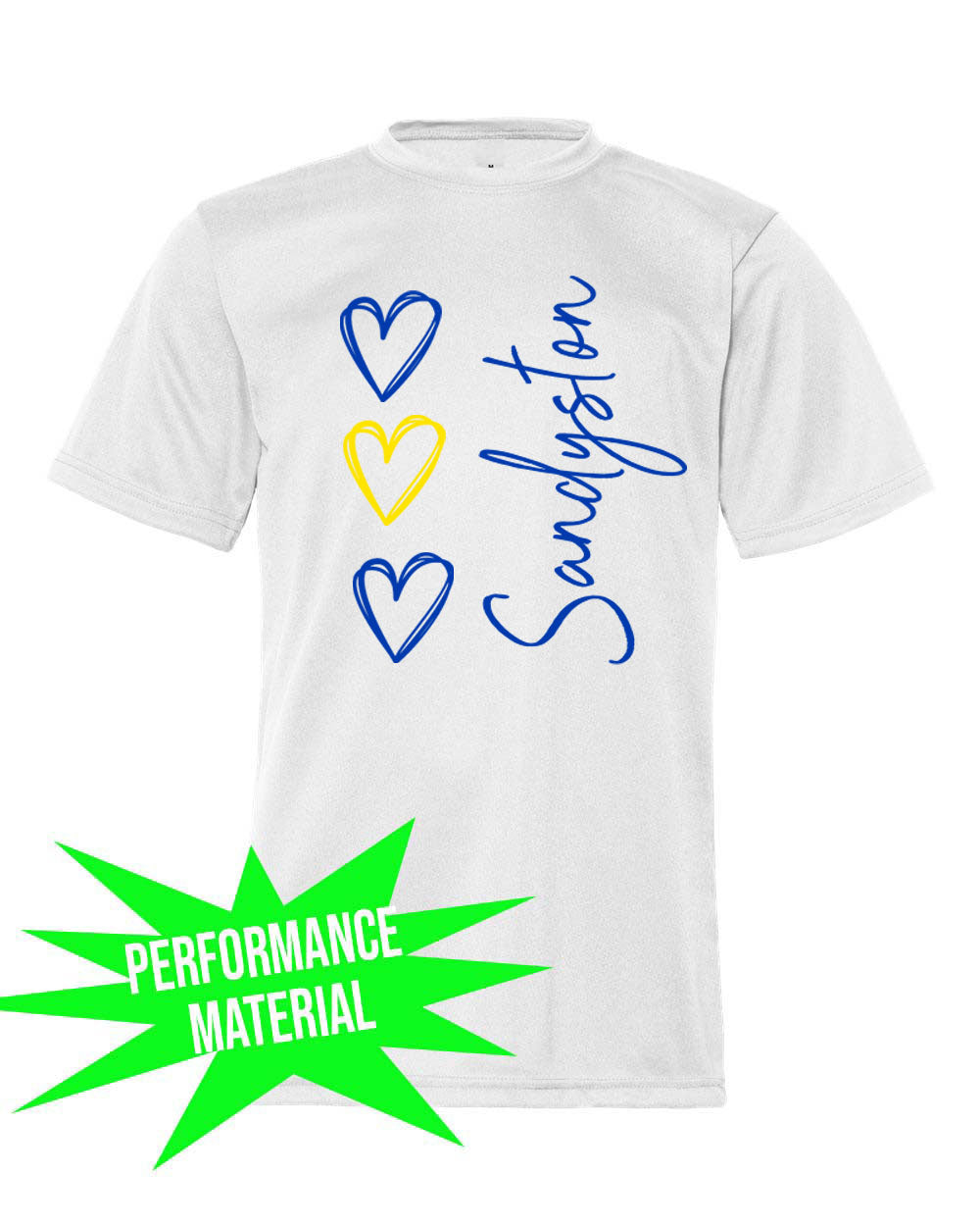 Sandyston Walpack Performance Material T-Shirt Design 18