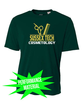 Senior Cosmetology Performance Material design 3 T-Shirt