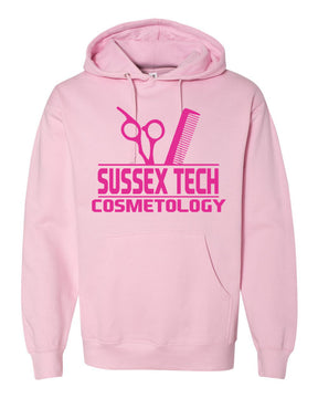 Sussex Tech Cosmetology Design 3 Hooded Sweatshirt