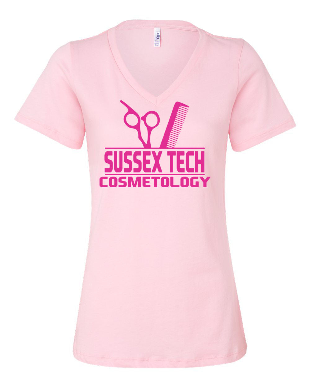 Sussex Tech Cosmetology Design 3 V-Neck