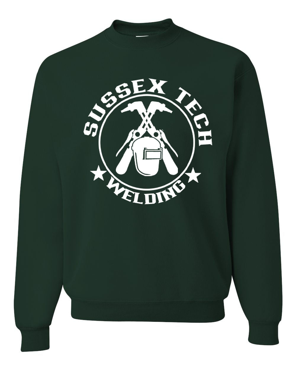 Sussex Tech Welding Design 6 non hooded sweatshirt
