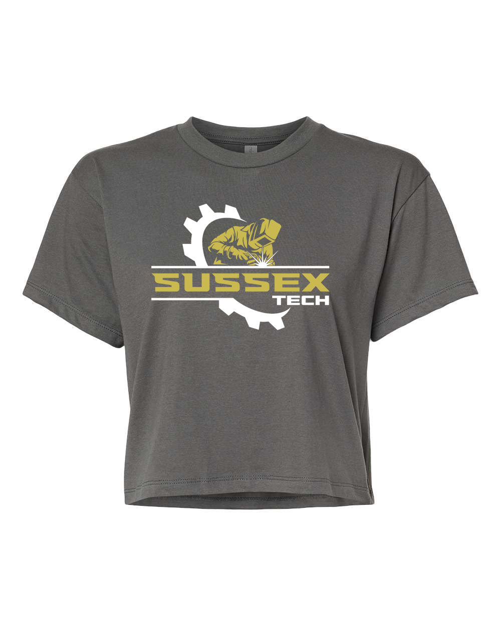 Sussex Tech Welding Design 7 crop top