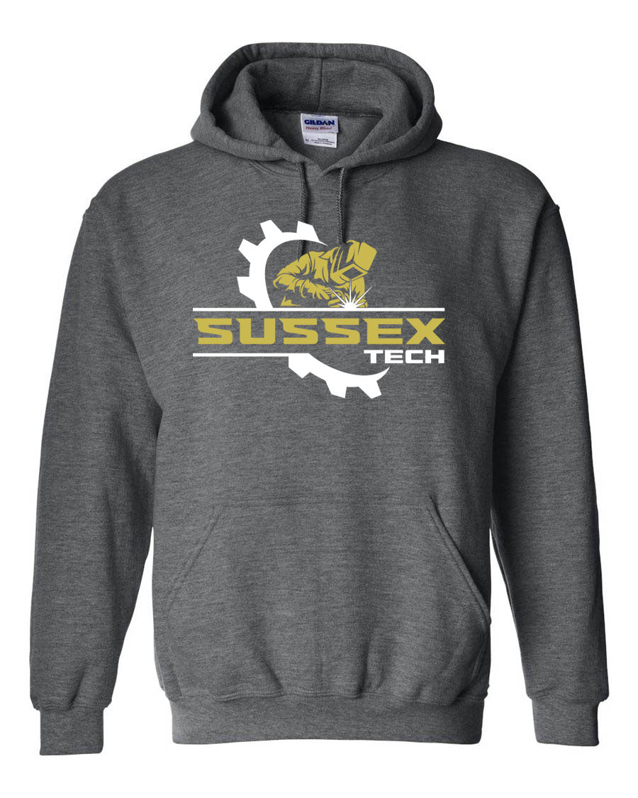 Sussex Tech Welding Design 7 Hooded Sweatshirt