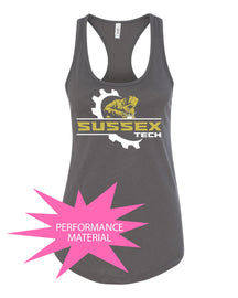 Sussex Tech Welding Design 7 Performance Racerback Tank Top