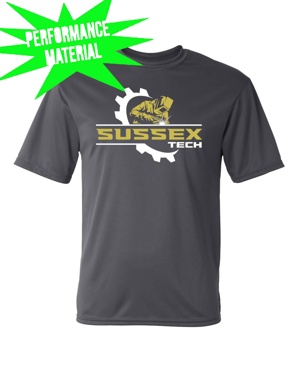 Sussex tech Welding Performance Material design 7 T-Shirt