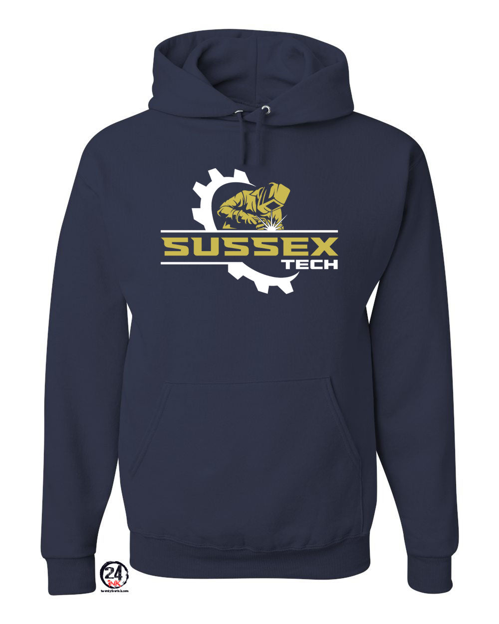 Sussex Tech Welding Design 7 Hooded Sweatshirt