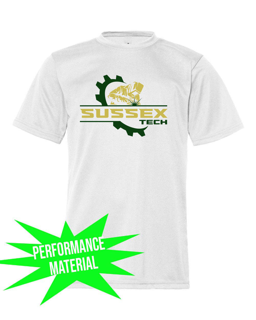 Sussex tech Welding Performance Material design 7 T-Shirt