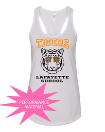 Tigers Performance Racerback Tank Top Design 13