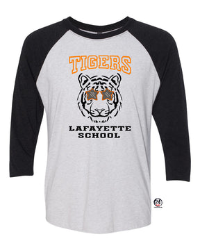 Lafayette Tigers Design 13 raglan shirt