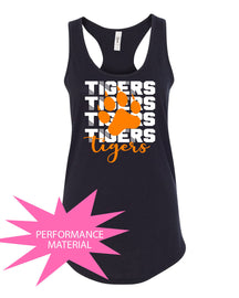 Tigers Performance Racerback Tank Top Design 14