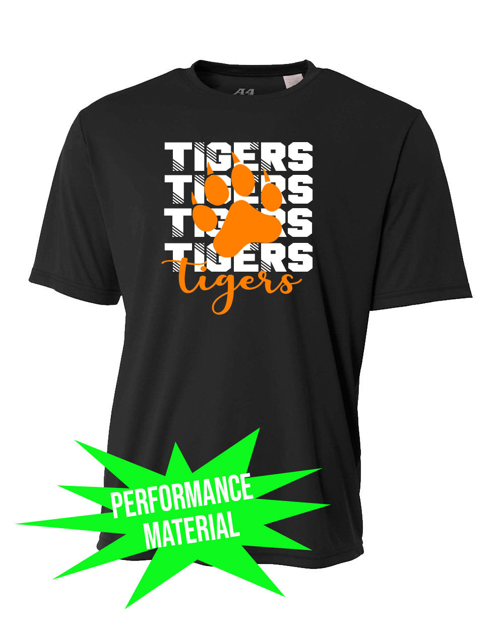 Lafayette Tigers Performance Material T-Shirt Design 14