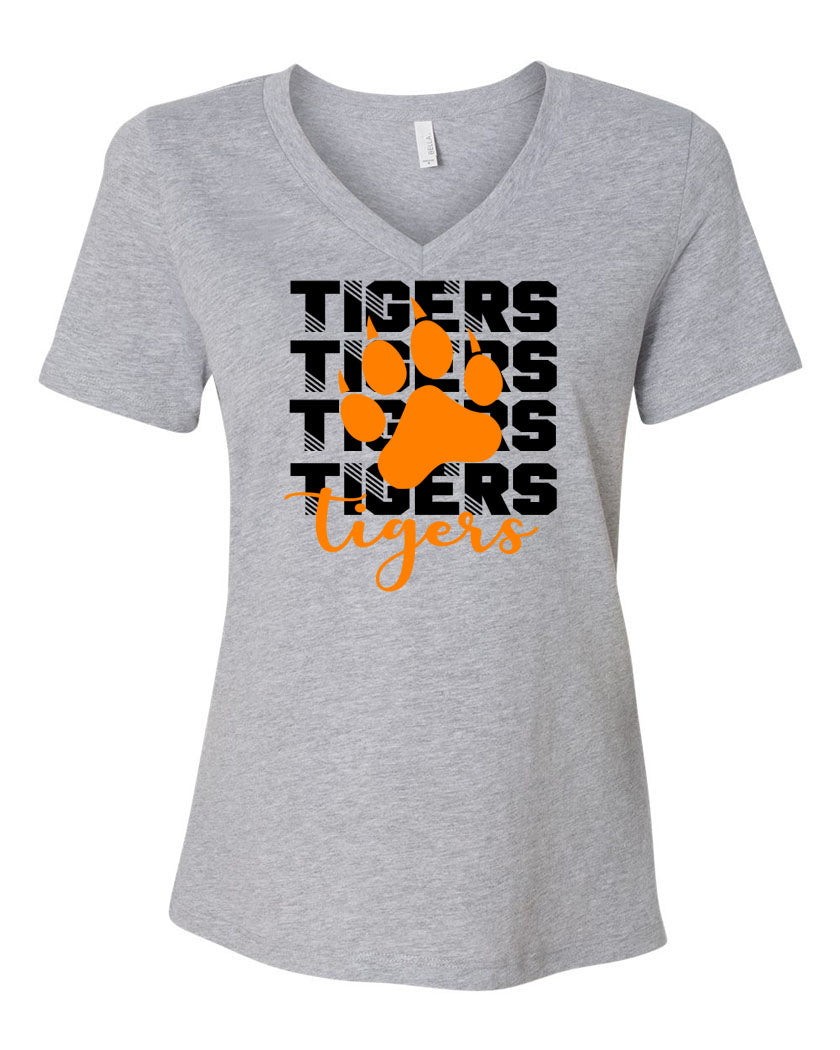 Lafayette Tigers V-neck T-Shirt Design 14