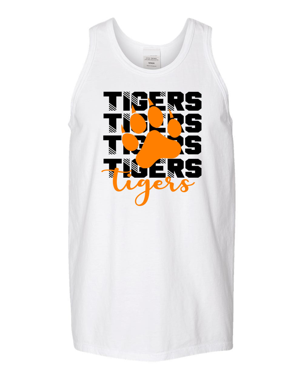 Tigers  Muscle Tank Top Design 14