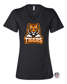 Tigers V-neck T-Shirt Design 15